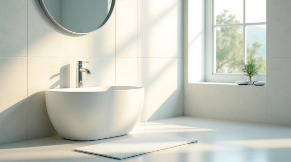 Pourquoi un tapis diatomite transforme votre salle de bain